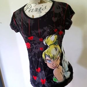 DISNEY TINK T-shirt Short Sleeve Tinkerbell  XL